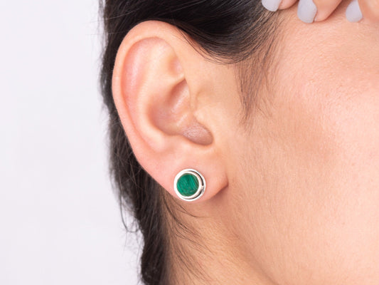 925 Sterling Silver Earrings, Rainbow Moonstone Earrings, Gift For Her, Gemstone Earrings, Birthstone Studs