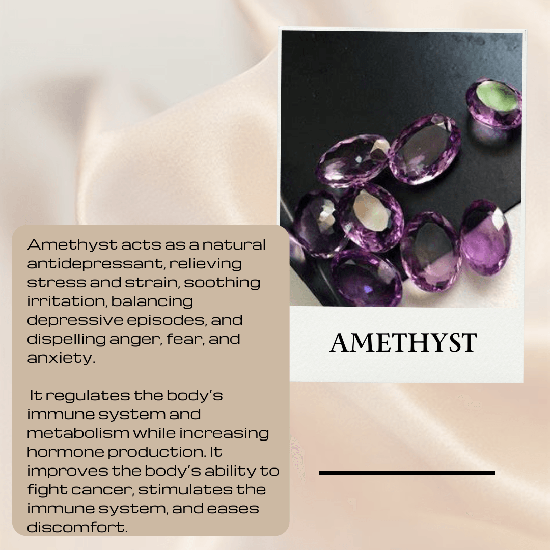 Natural Amethyst Cut Oval Shape Calibrated | Cut Gemstone Healing Crystal | Raw Gemstone for Jewelry making | Unique Gemstone Cut SB-29 - Silverhubjewels