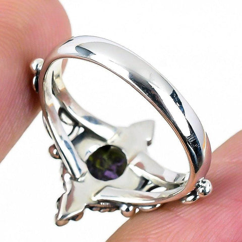 Atlantisite Gemstone Handmade 925 Sterling Silver Jewelry Ring