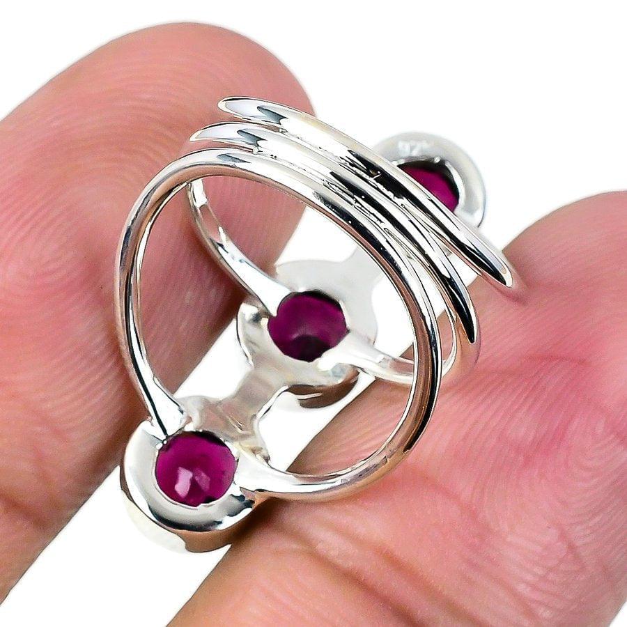 Handmade 925 Solid Sterling Silver Jewelry Ring SJ-1587