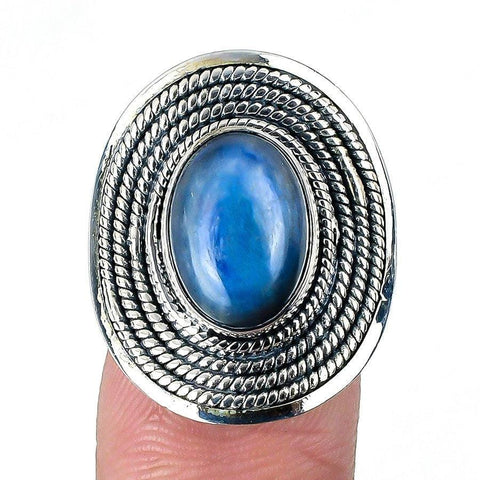 Blue Kyanite Gemstone Ring