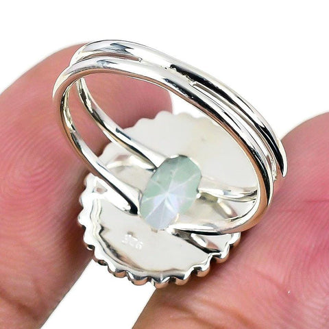 Mystic Rainbow Topaz Gemstone 925 Solid Sterling Silver Jewelry Ring  SJ-1629 - Silverhubjewels