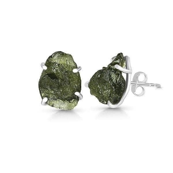  Earring From Czech Republic With Certified Gemstone 925 Solid Sterling Silver 