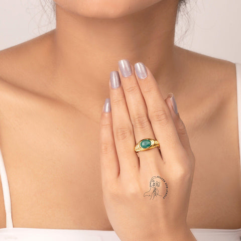 Gift Ring | Handmade Ring | Natural Ruby Ring | 22K Gold Fill