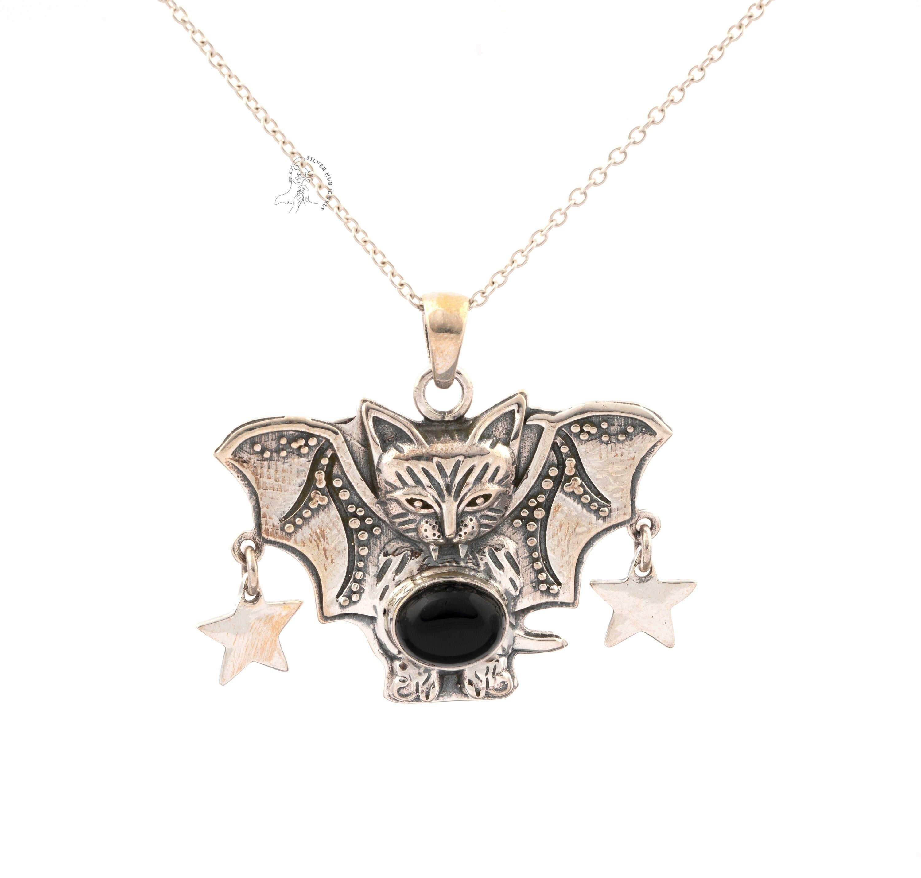 Precious Black Onyx Pendant, Gemstone Pendant, Black Pendant, 925 Sterling Silver Jewelry, Engagement Gift, Pendant For Sister
